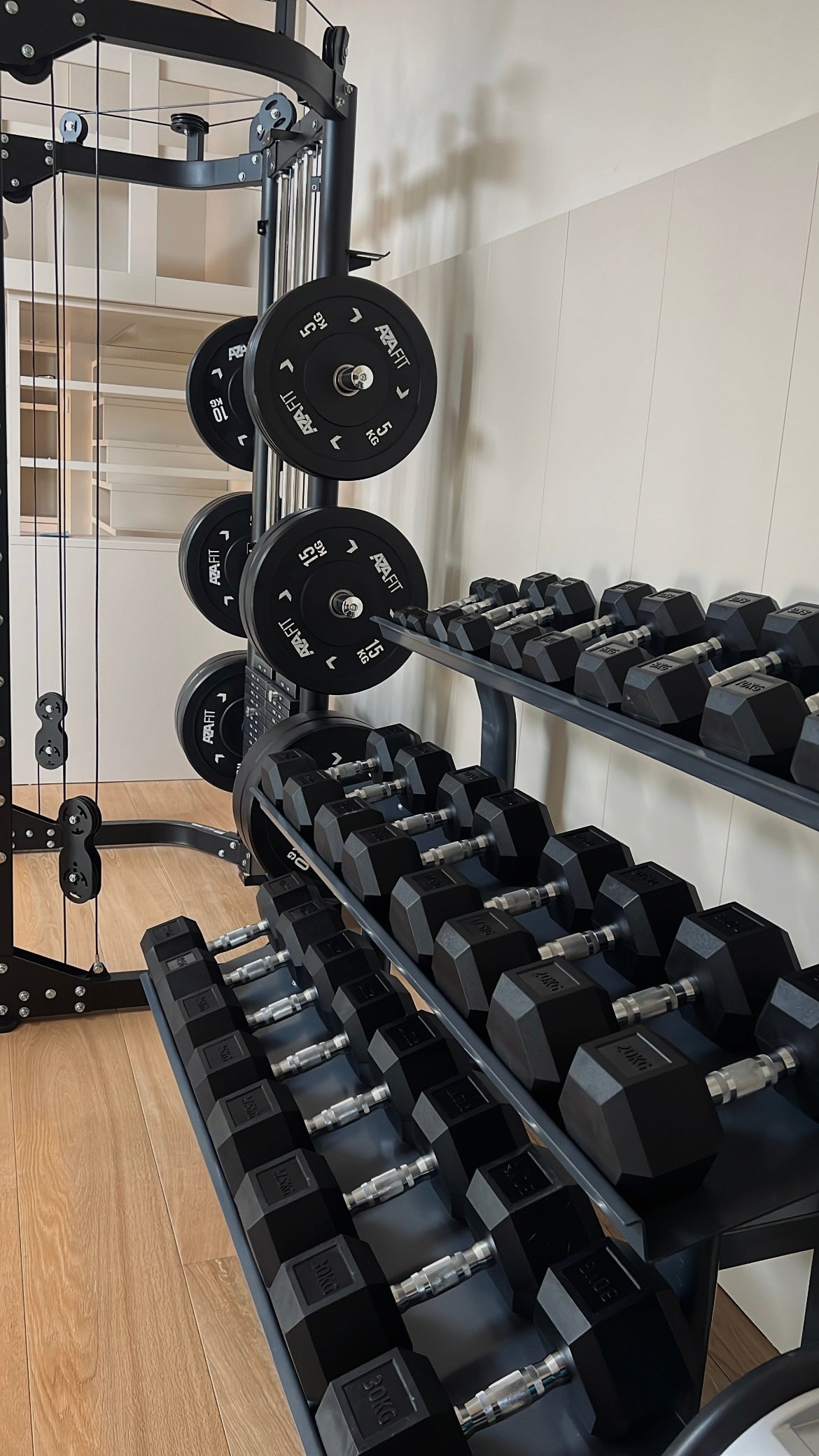 Gimnàs complet muntat per NLVIP